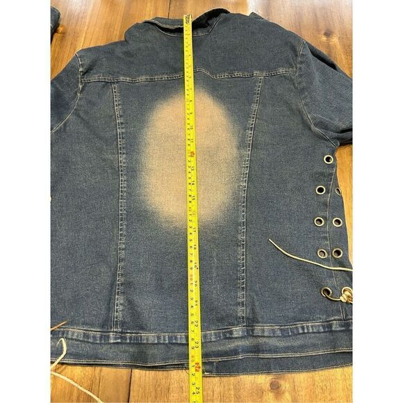 Love U.S.A Y2K Womens Jacket Size Large - Picture 9 of 9